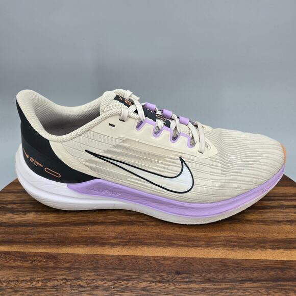 Nike Air Winflo 9 Shoes Women's 11 Light Orewood Brown Running Athletic Sneakers - Picture 1 of 9